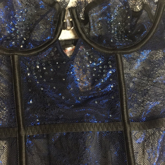 Victoria’s Secret Fashion Show Metallic Corset - Picture 4 of 8